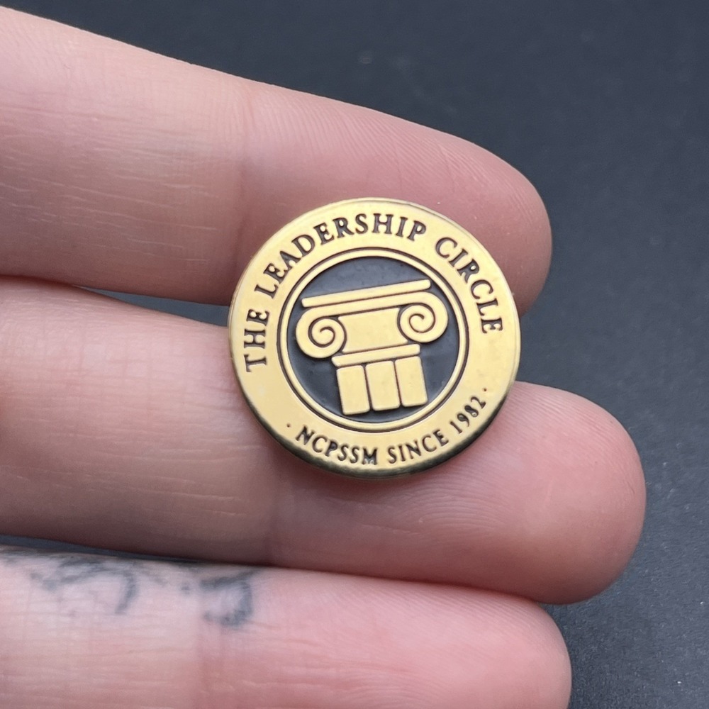 NCPSSM The Leadership Circle Lapel Hat Pin